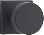 Scratch Baldwin Contemporary Two-Sided Through-Door Dummy Door Knobset - Satin Black - FDCONCSR190 - *Tools Hardware &