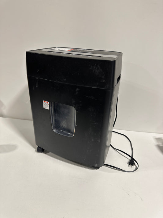 Used Insignia - 10-Sheet Microcut Shredder - Black
