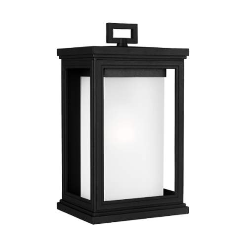 Feiss Lighting-Roscoe-Outdoor Wall Lantern in Transitional Style- 7.5 Inch Wide by 13.5 Inch High Made with StoneStrong