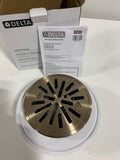 Delta DT061411 4’’ Tile-in Round Shower Drain Champagne Bronze Showers Shower Drains Standard Drains - *Plumbing