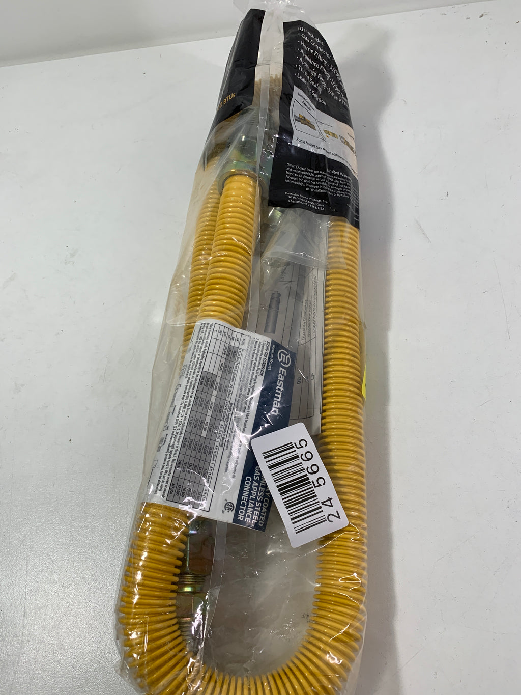 Smart Choice - 4’ x 3/4’’ OD Coated Gas Connector Kit - *Kitchen Appliances