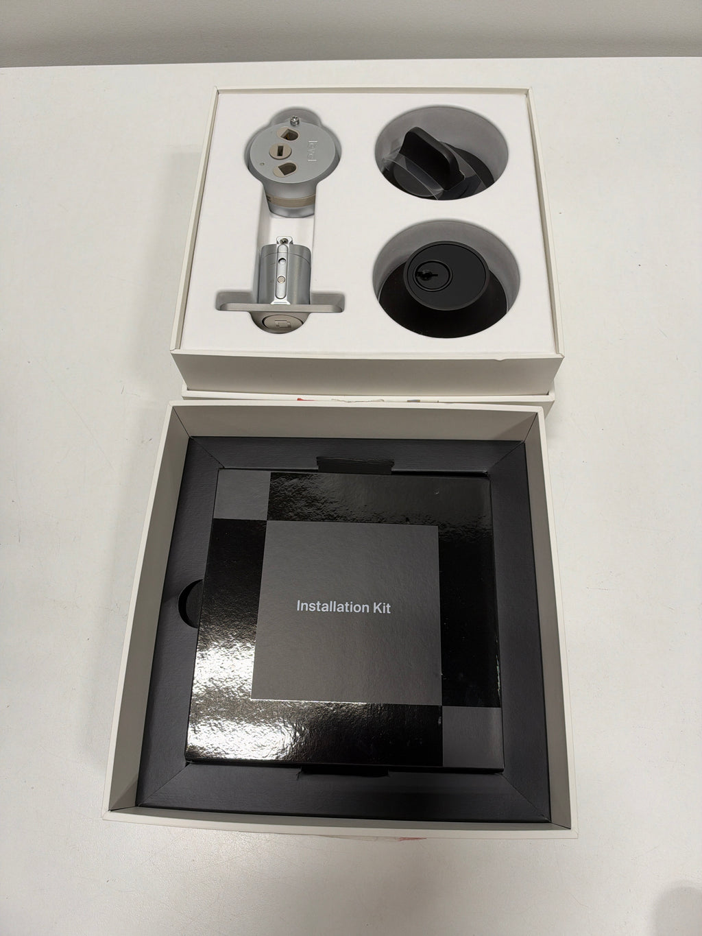 Level - Lock+ Smart Lock Bluetooth Replacement Deadbolt with Apple HomeKey/App/Key - Matte Black
