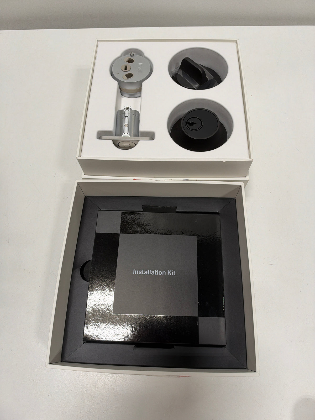 Level - Lock+ Smart Lock Bluetooth Replacement Deadbolt with Apple HomeKey/App/Key - Matte Black