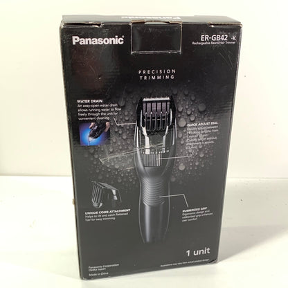 Panasonic Cordless Men S Beard Trimmer with 19 Length Settings Washable Rechargeable