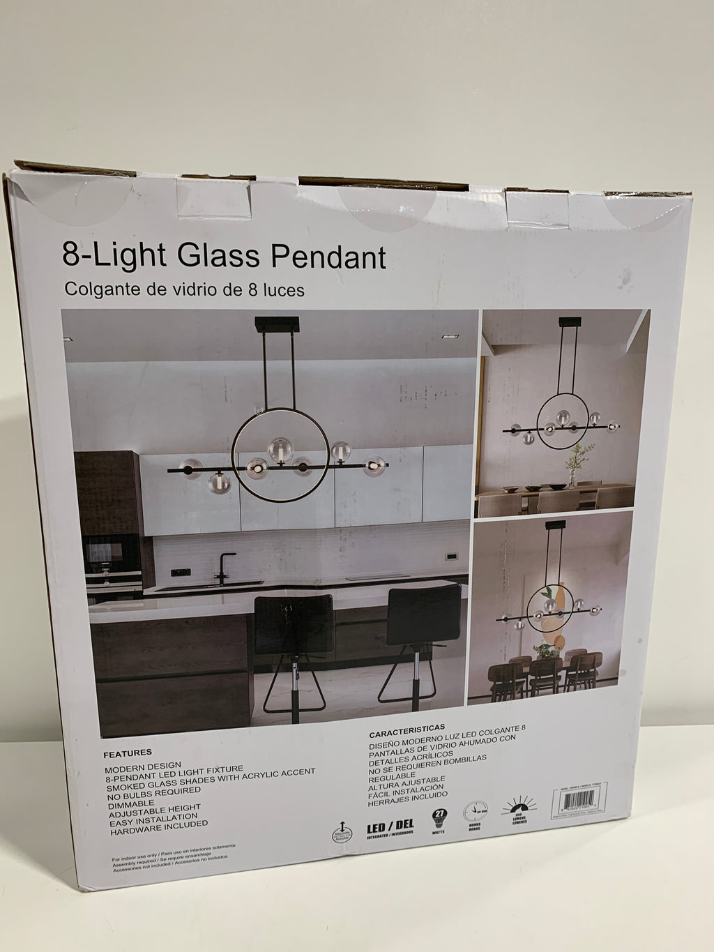 Housemark Luna 8-Light LED island Pendant 1718621 - *Lighting & Electrical