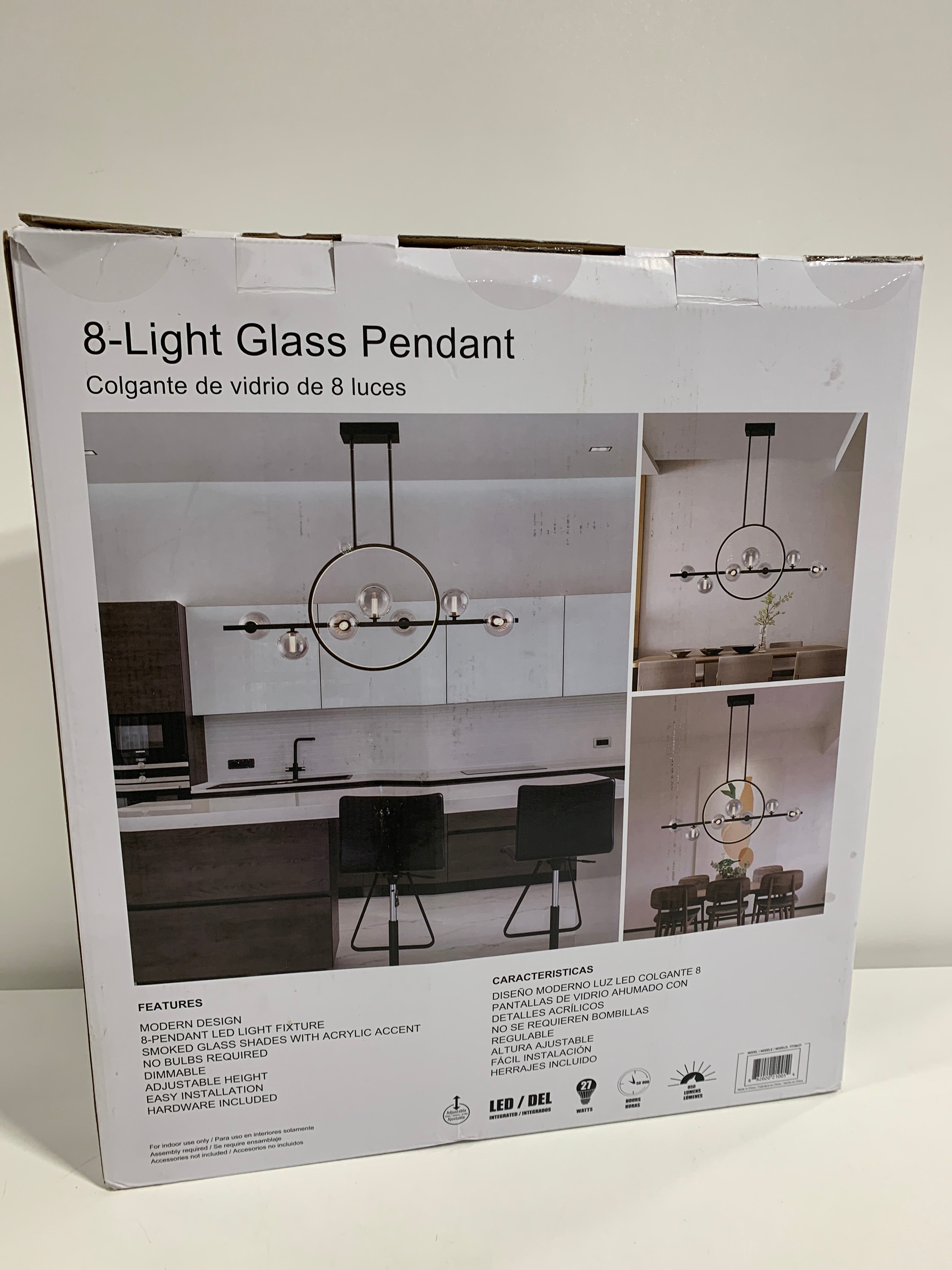 Housemark Luna 8-Light LED island Pendant 1718621 - *Lighting & Electrical