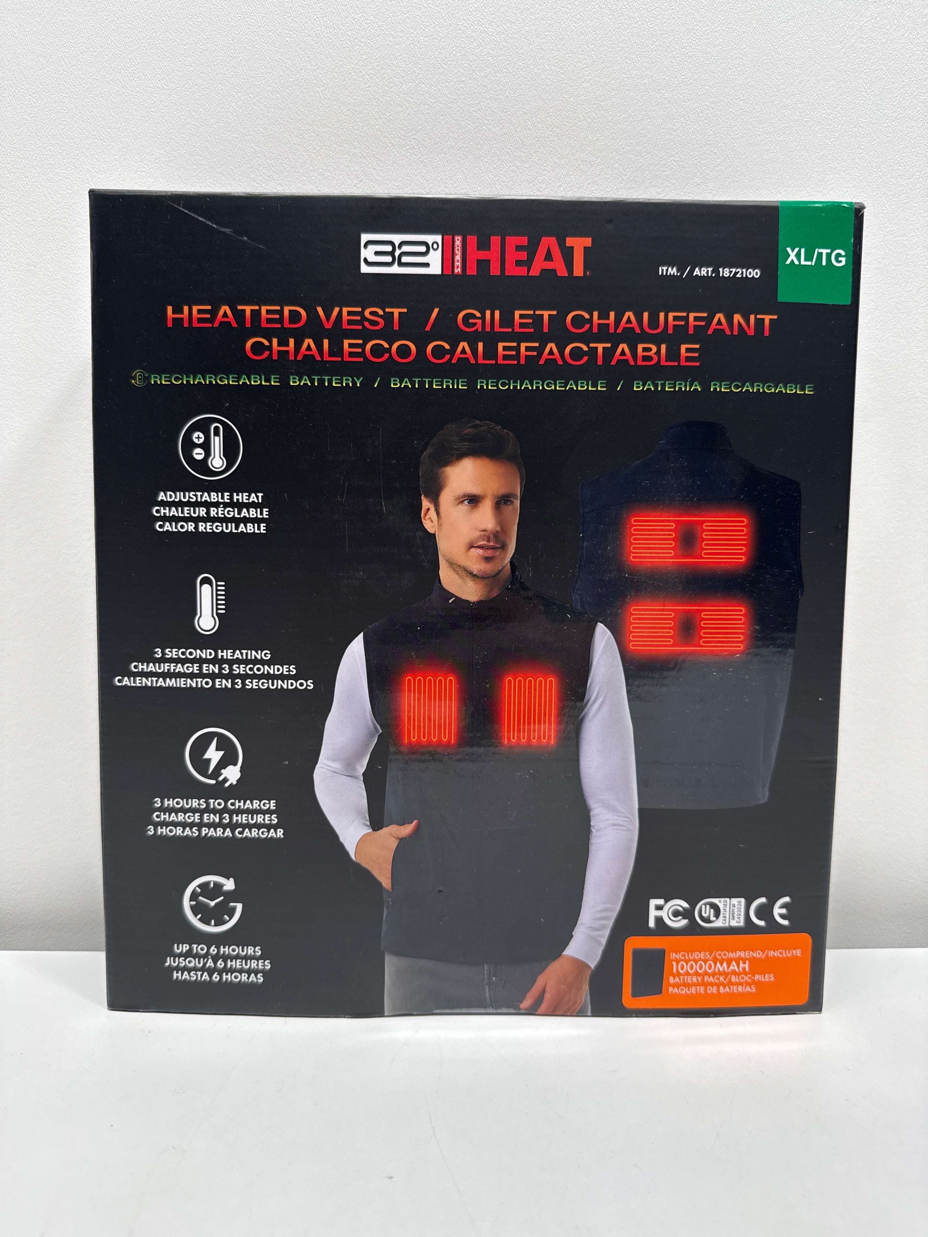 32 Degrees Rechargeable Heated Vest
