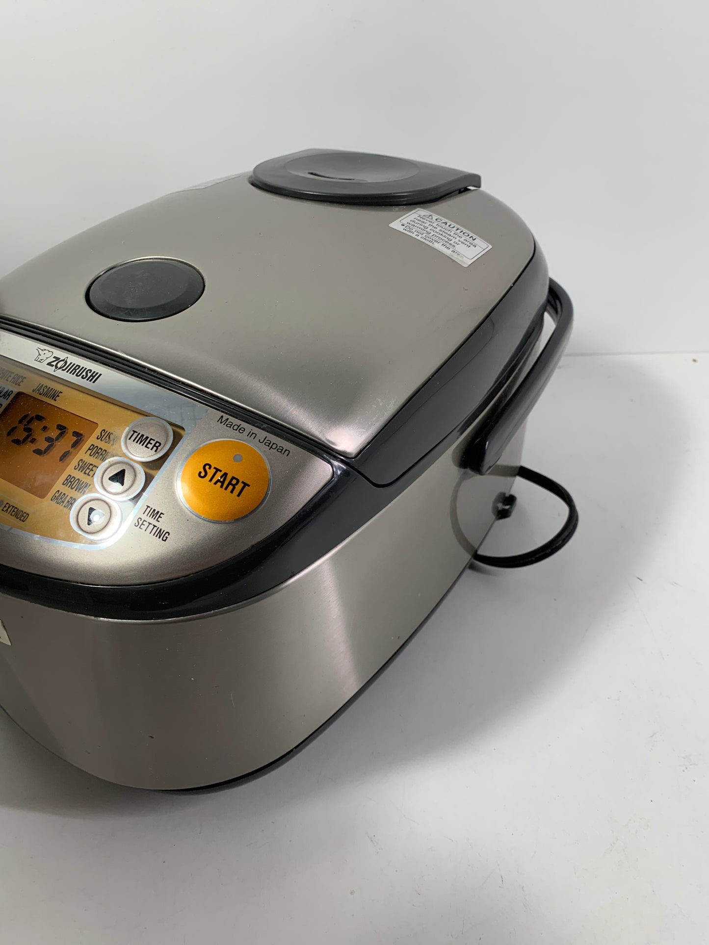 Used Zojirushi Induction Heating System Rice Cooker and Warmer (5.5-Cup) - Silver