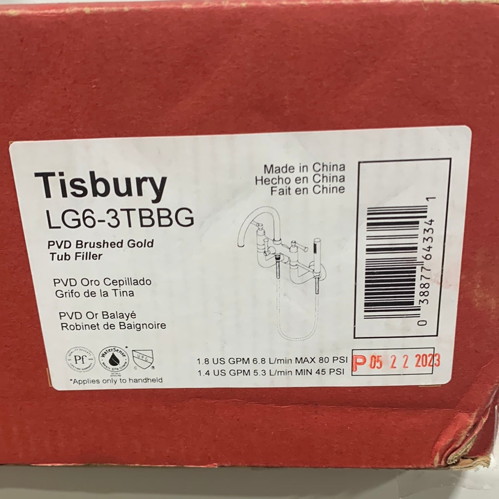 Pfister Tisbury Wall Mounted Tub Filler with Hand Shower - *Plumbing
