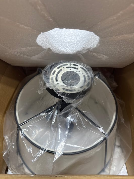 Artcraft SC13362BK Pullman Semi-Flush Mount, 3-Light 120 Watts, Black