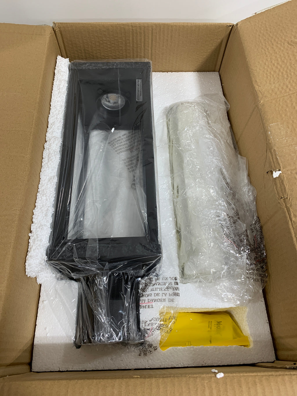 Maxim Lighting Salon 19 Inch Tall LED Outdoor Post Lamp Salon - 55900WGBK - *Lighting & Electrical