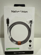 Native Union 8’ USB-C 240W Belt Cable - Zebra - *Computers & Office