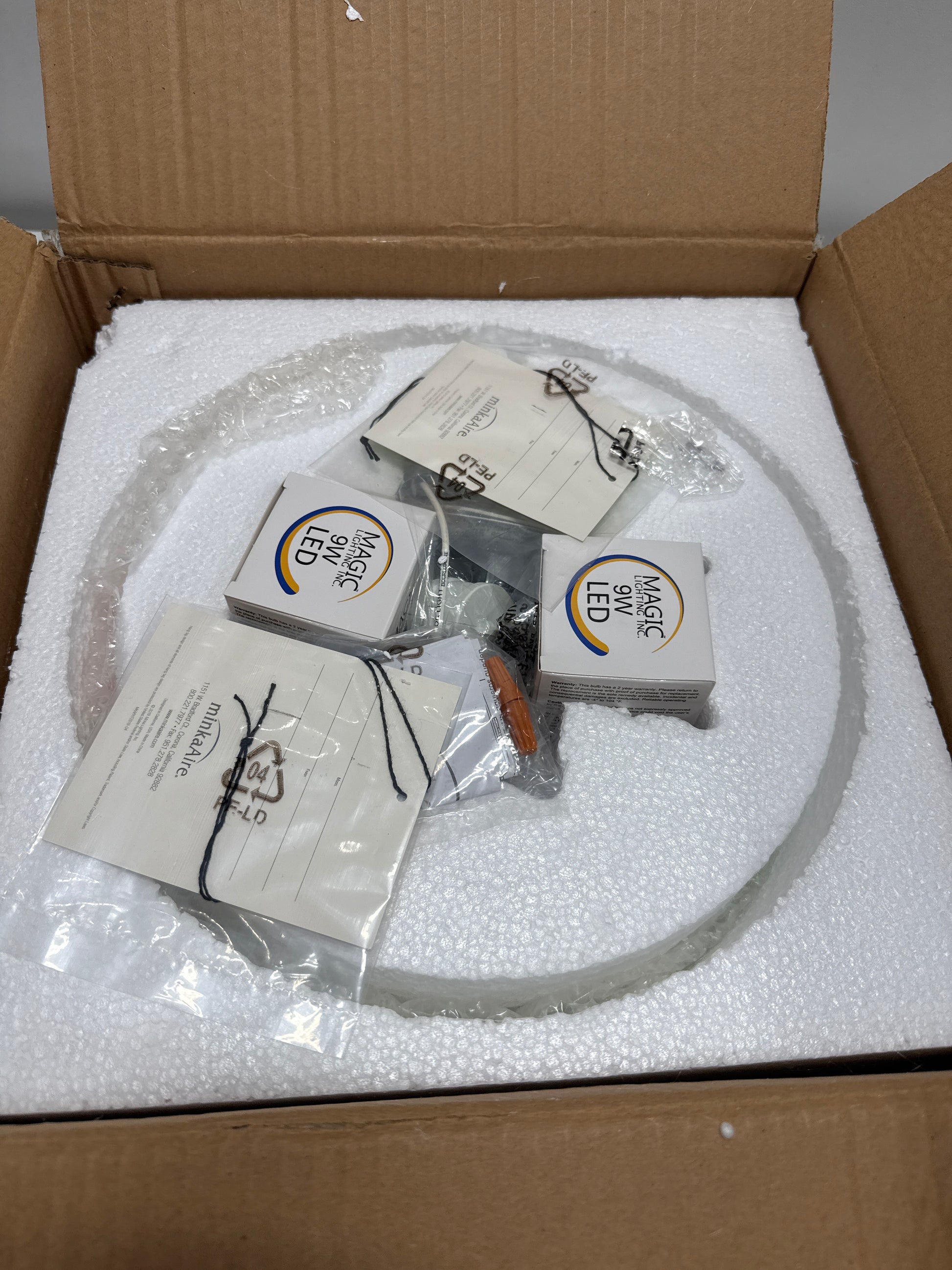 Minka-Aire K9448L Universal 11’’ Led Light Kit in White - *Lighting & Electrical