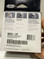 KOHLER 98351-CP Awaken Wall-Mount Supply Elbow with Check Valve