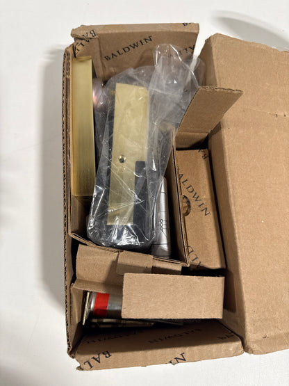 Baldwin 8225.ZW Touchscreen Minneapolis Z-Wave Deadbolt Lifetime Satin Brass Door Hardware Deadbolts Keyless Entry Deadbolts