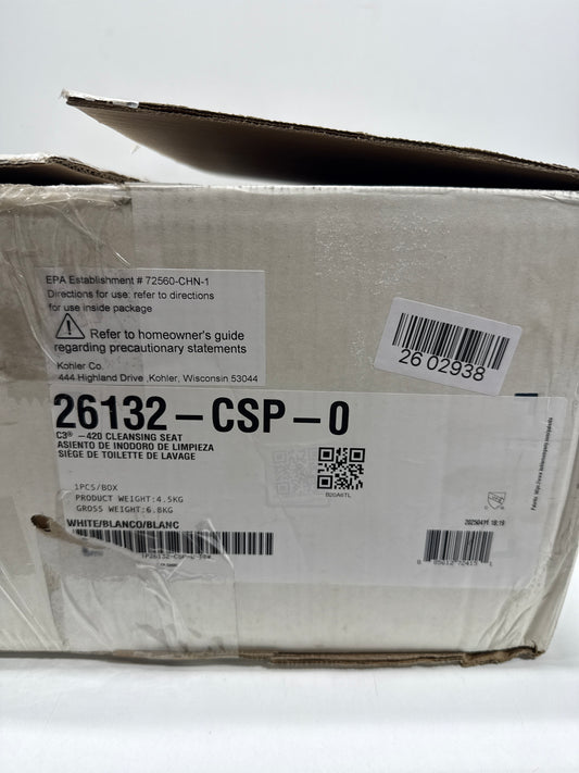 Kohler PureWash E545 Elongated Bidet Toilet Seat