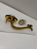 Parts Handle Only Baldwin 85315.ENTR Logan Sectional Single Cylinder Keyed Entry Handleset with 5015 Interior Knob from the Estate Collection Non-Lacquered Brass Door (Copy)