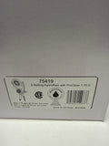 Delta 75419 Hydrorain 1.75 GPM 2-In1 Shower Head and Hand Shower - Chrome