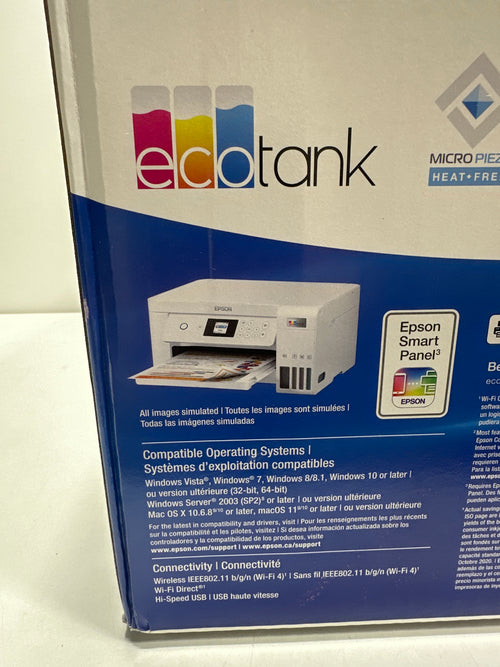 See Desc Epson EcoTank Wireless Color All-in-One ET-2850 Inkjet
