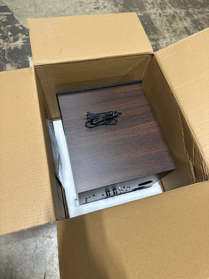 JBL - Stage 200P 10-Inch Powered Subwoofer - Espresso