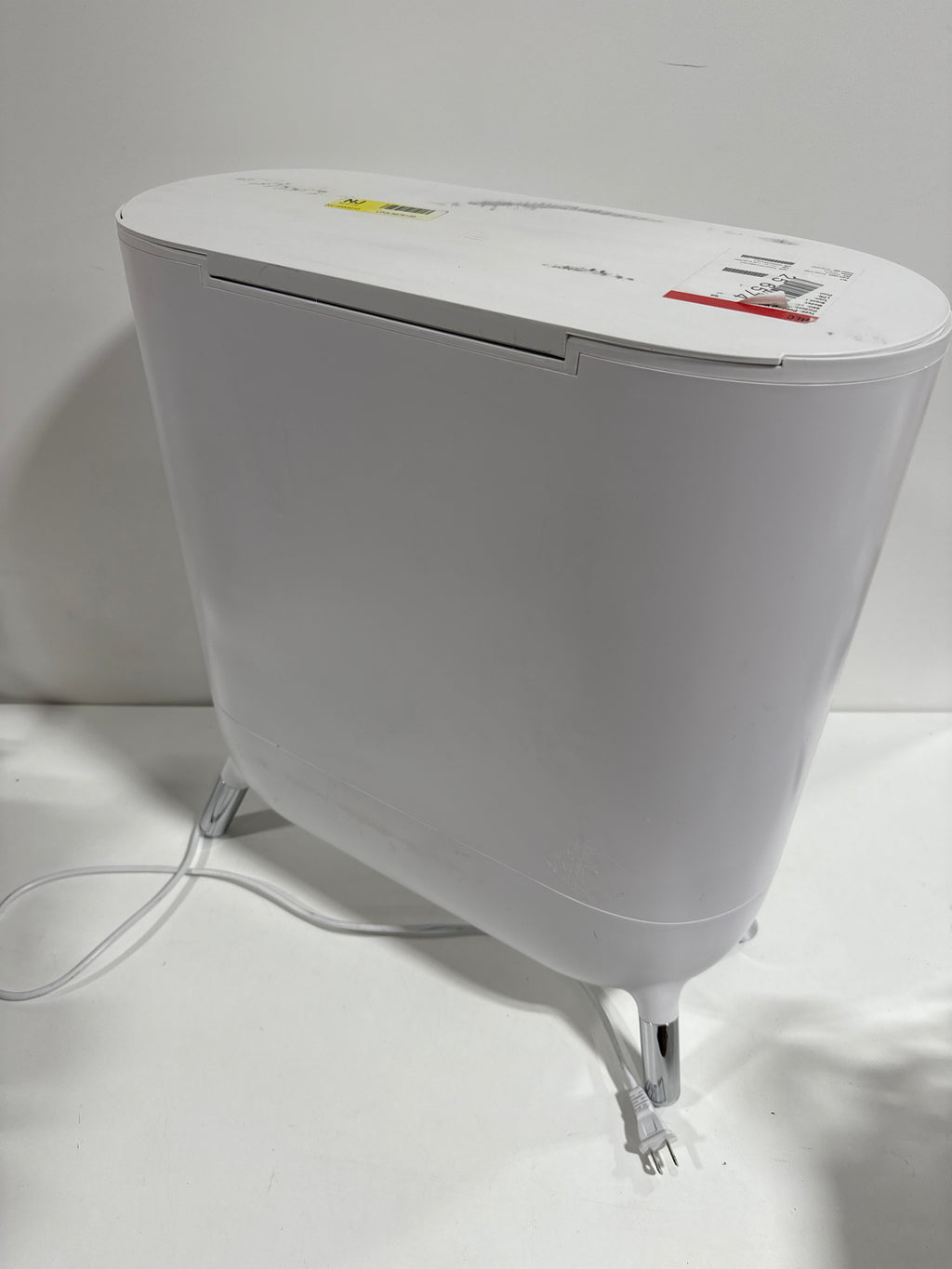 Used Sharper Image SpaStudio Automatic Towel Warmer - White - *Health & Beauty