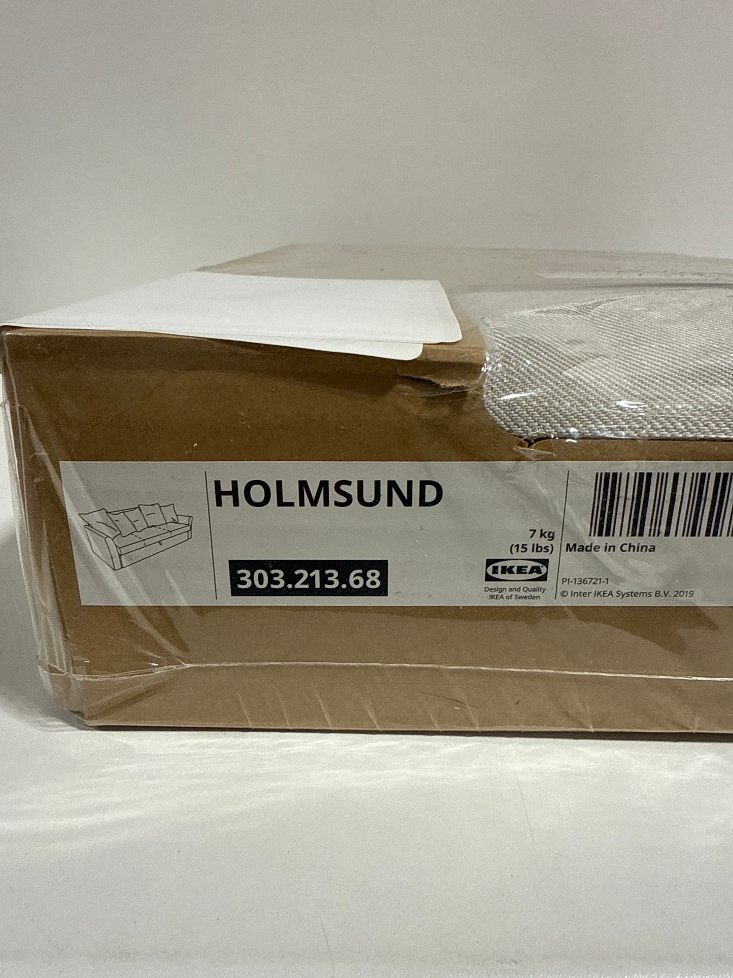 Ikea HOLMSUND Sleeper Sofa Cover Nordvalla Beige 303.213.68