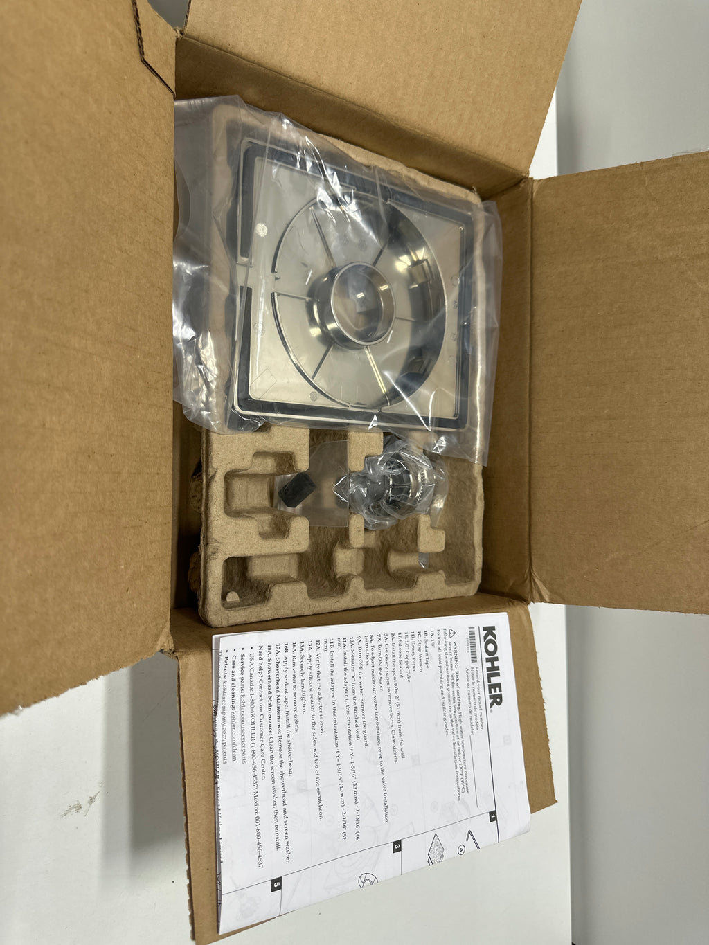 Kohler KTS35920-4-SN Castia by Studio McGee Pressure Balanced Valve Trim Only with Single Lever Handle - Less Rough In Vibrant Polished Nickel