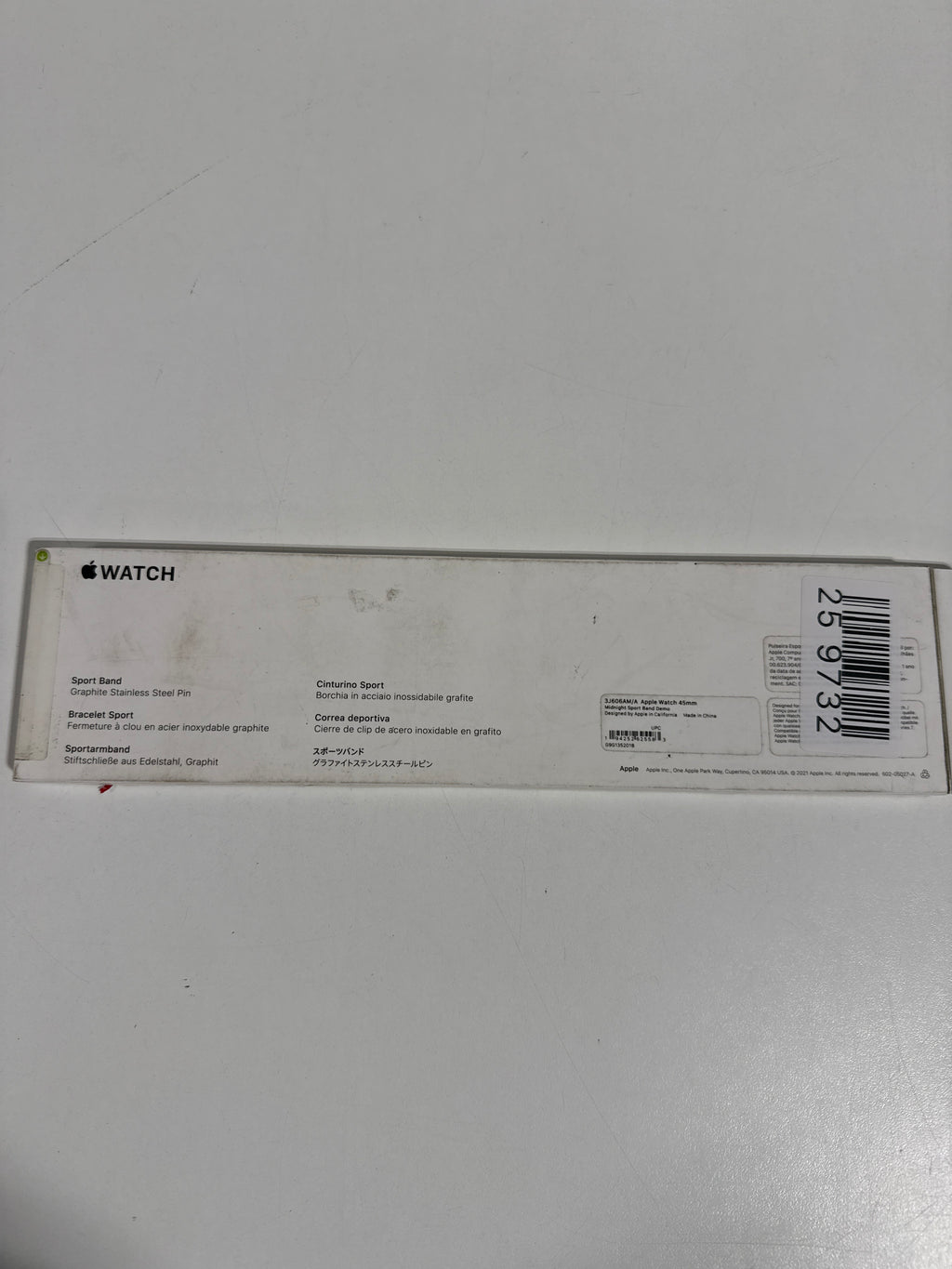 Apple 3J606AM/a 45mm Midnight Sport Band - *Headphones & Tech Accessories