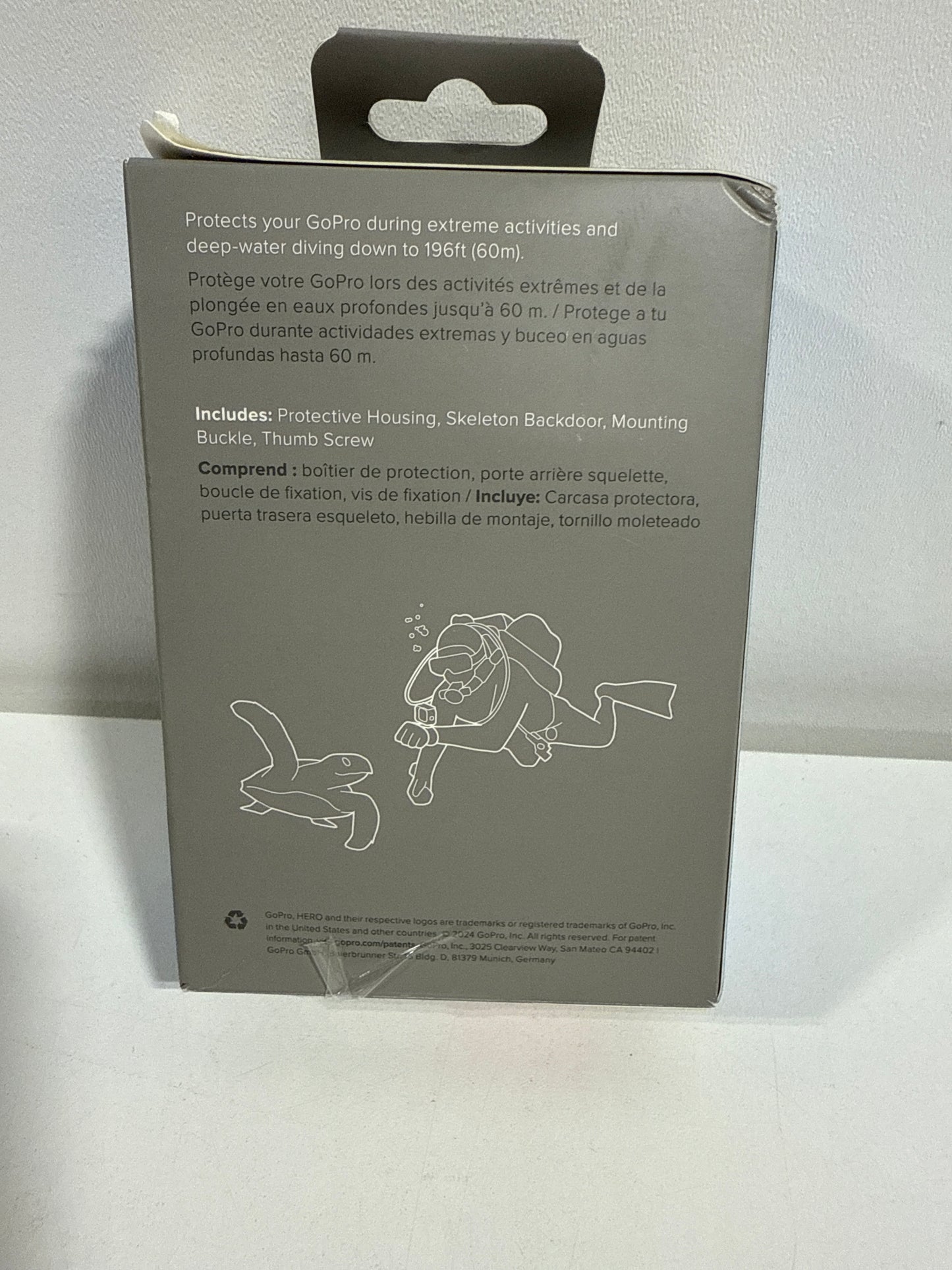 GoPro - Protective Housing for HERO13 Black, HERO12 Black, HERO11 Black, HERO10 Black, HERO9 Black - Black