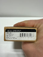 Baldwin 4863 3" x 1-1/2" Illuminated Rectangular Door Bell from the Estate Collection - Lifetime Satin