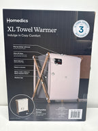 Homedics XL Towel Warmer, Luxe Spa Edition