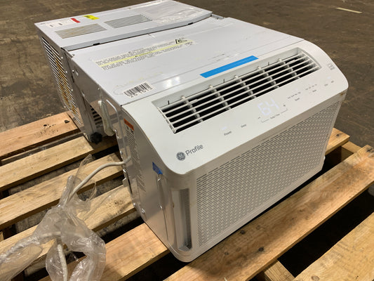 Used GE Profile - ClearView 350 Sq. Ft. 8,300 BTU Smart Ultra Quiet Window Air Conditioner - White