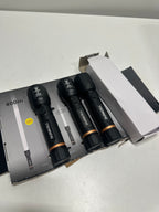 3 x Duracell 1600 Lumen Hybrid Power LED Flashlight