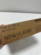 Minka Lavery Vantage 7" Wide LED Flush Mount Ceiling Fixture with Clear Acrylic Diffuser Model: 749-2-787-L