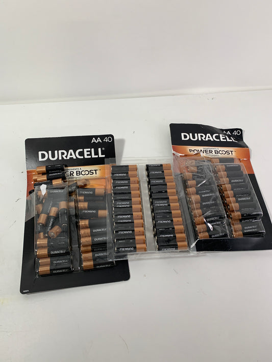 Duracell Power Boost Coppertop Alkaline AA Batteries 110 Pack