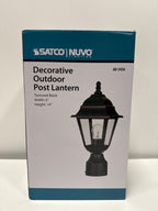 Nuvo 60/3456 One Light Post Mount, Black