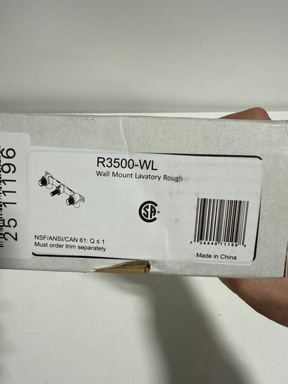 Delta R3500-WL Ara Two Handle Wall Mount Rough