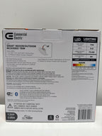 Commercial Electric 5 in./6 in.Smart Integrated LED Recessed Light Trim Wireless Adjustable CCT New Construction Remodel Powered by Hubspace 538561010