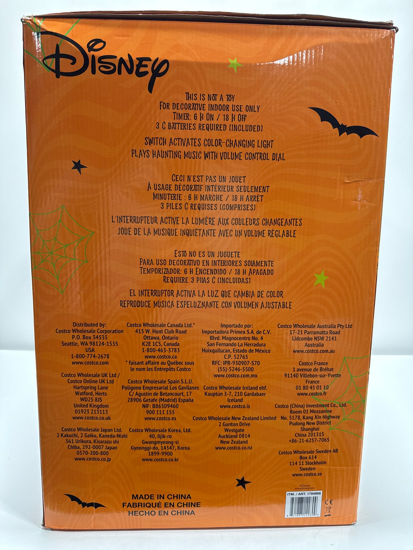 Disney Mickey Jack-O-Lantern