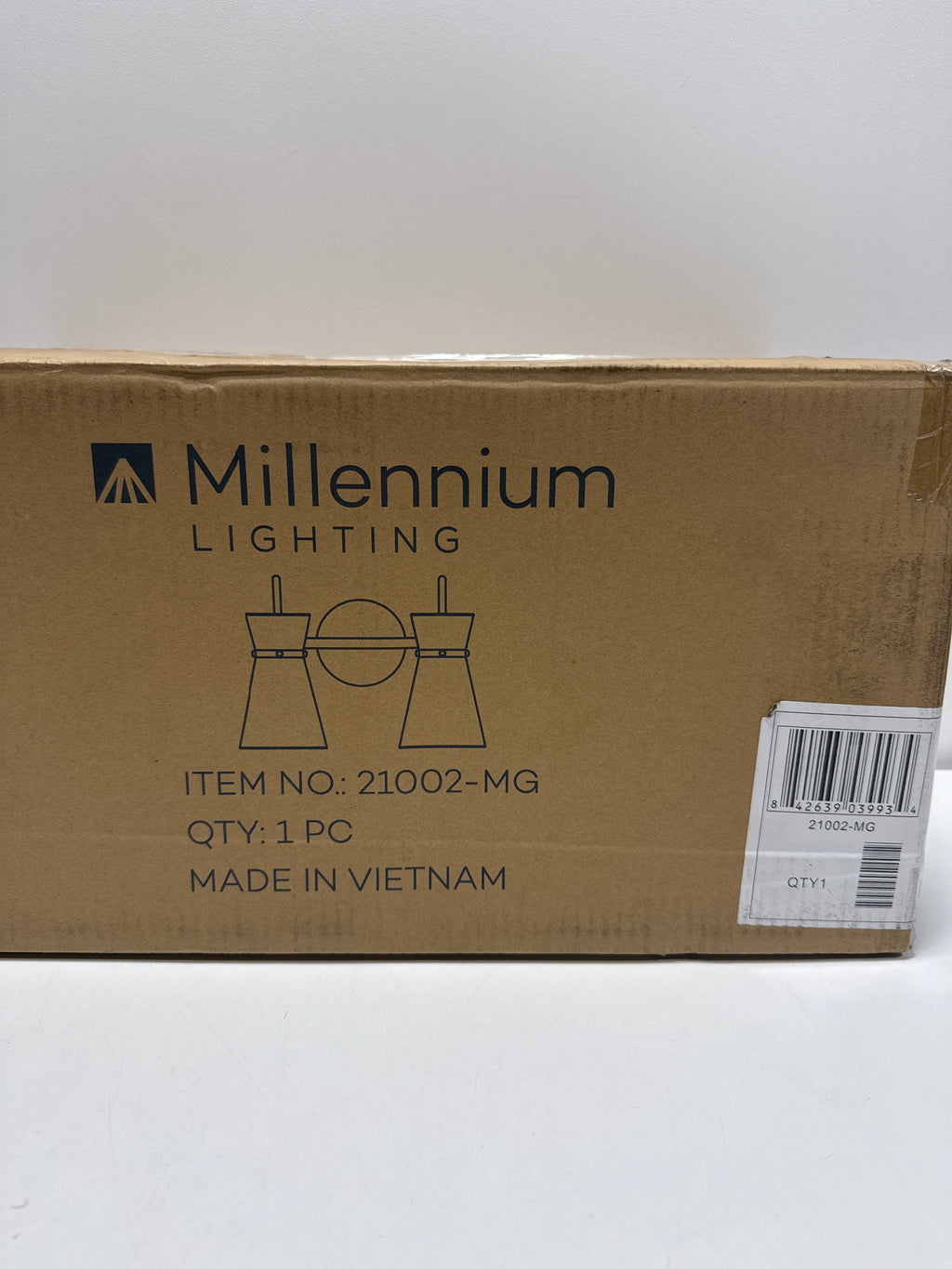 Millennium Lighting Camellia 13 Inch Bath Vanity Light Camellia - 21002-MG - Industrial