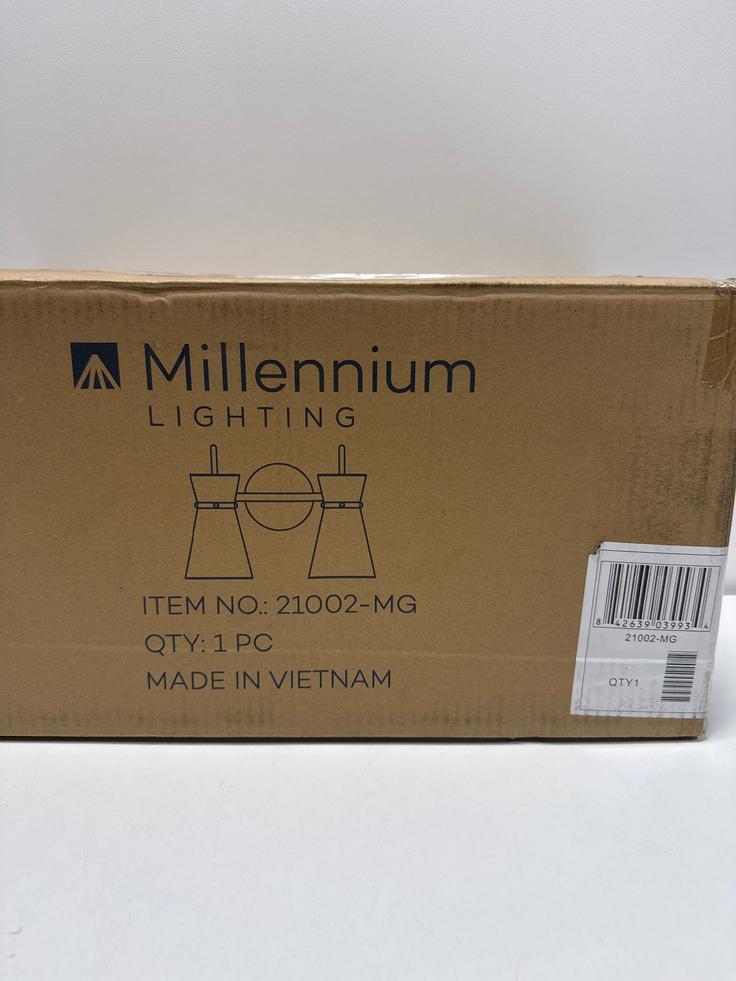Millennium Lighting Camellia 13 Inch Bath Vanity Light Camellia - 21002-MG - Industrial