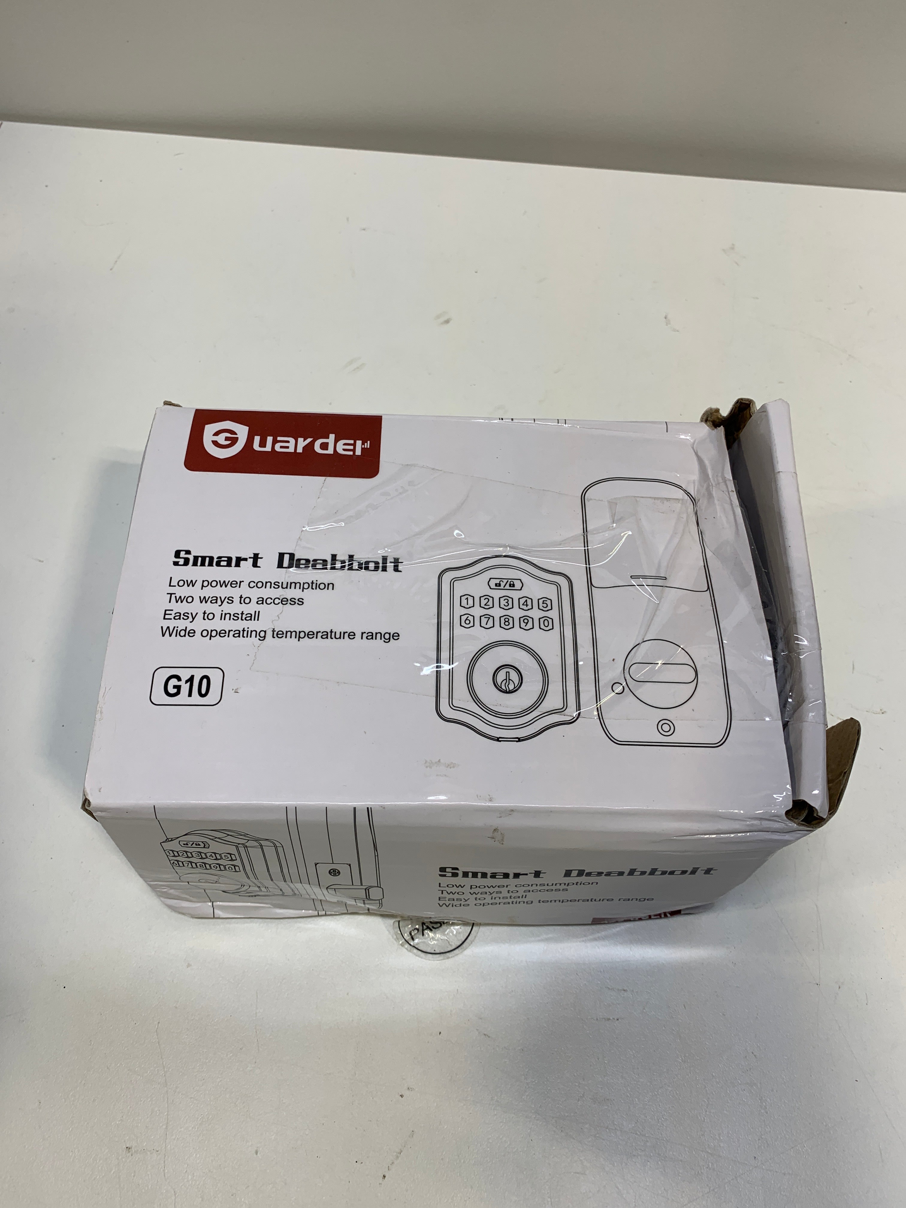 GUARDER Keyless Entry Door Lock G10-Black - *Tools Hardware & Misc