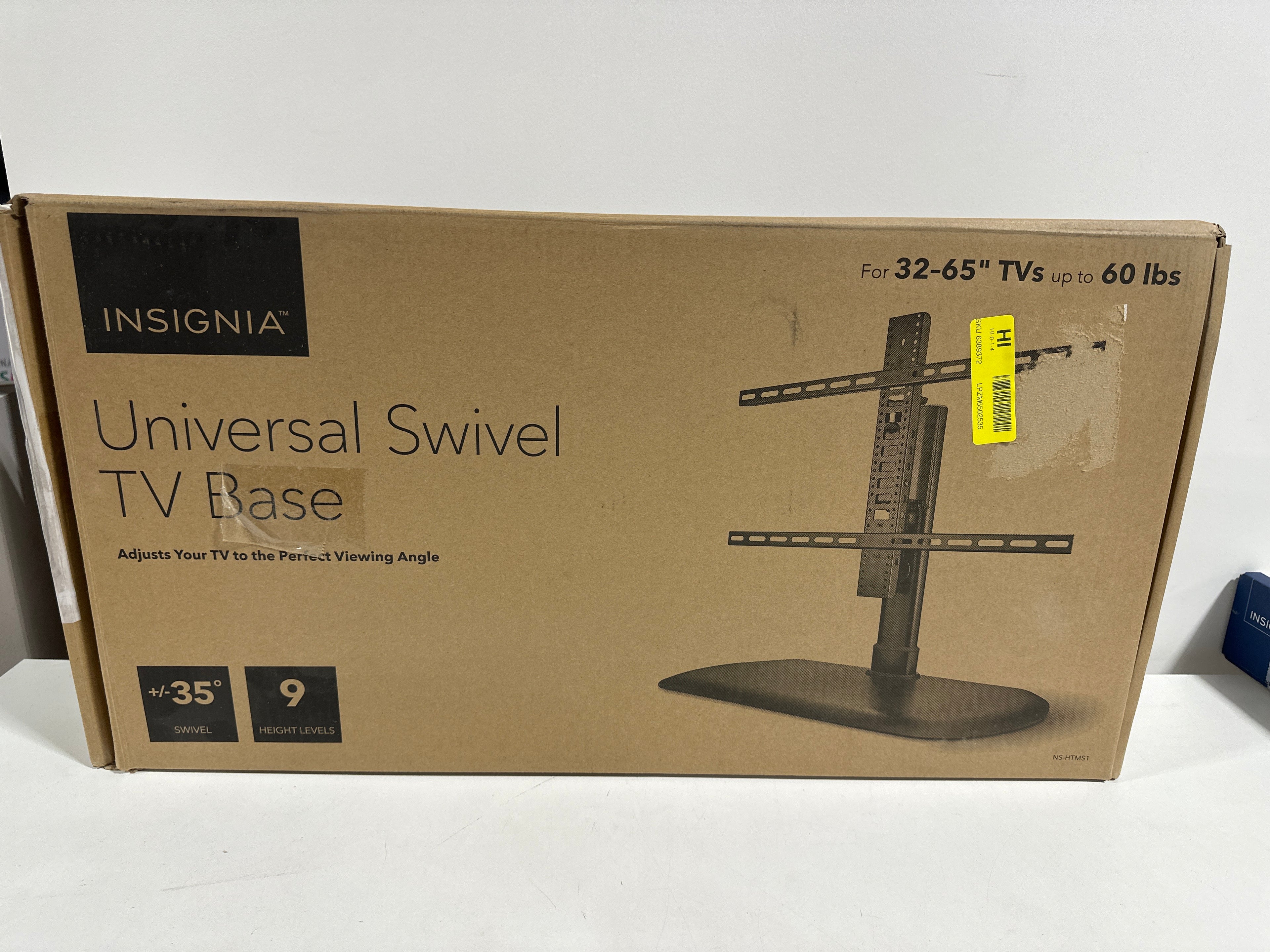 Insignia - TV Stand for Most Flat-Panel TVs up to 65’’ - Black - *TV & Home Theater
