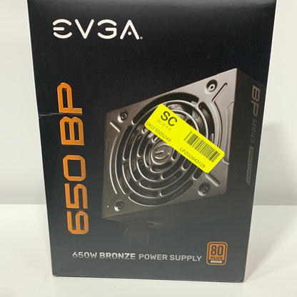 EVGA - 650 BP, 80+ BRONZE 650W, 100-BP-0650-K1, Power supply