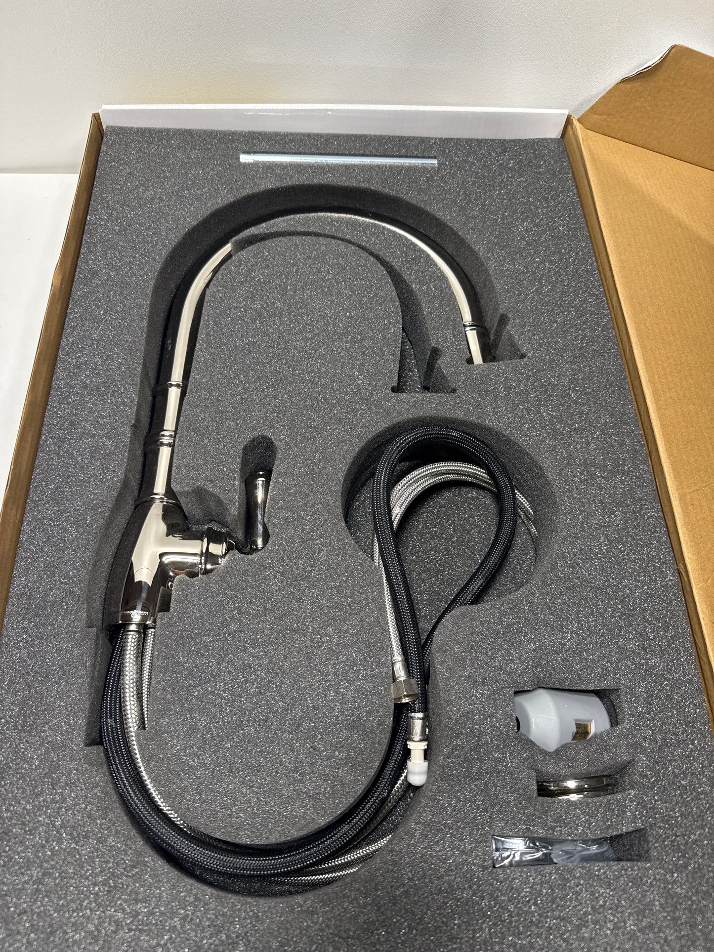 Perrin and Rowe Georgian Era 1.8 GPM Single Hole Pull Down Kitchen Faucet Model: U.4744PN-2