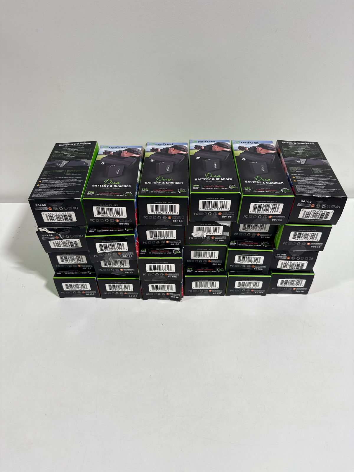 Lot of 24 - Digipower - Digital Camera Battery & Charger Kit Replacement for Canon LP-E17 - *Cameras Camcorders & Drones