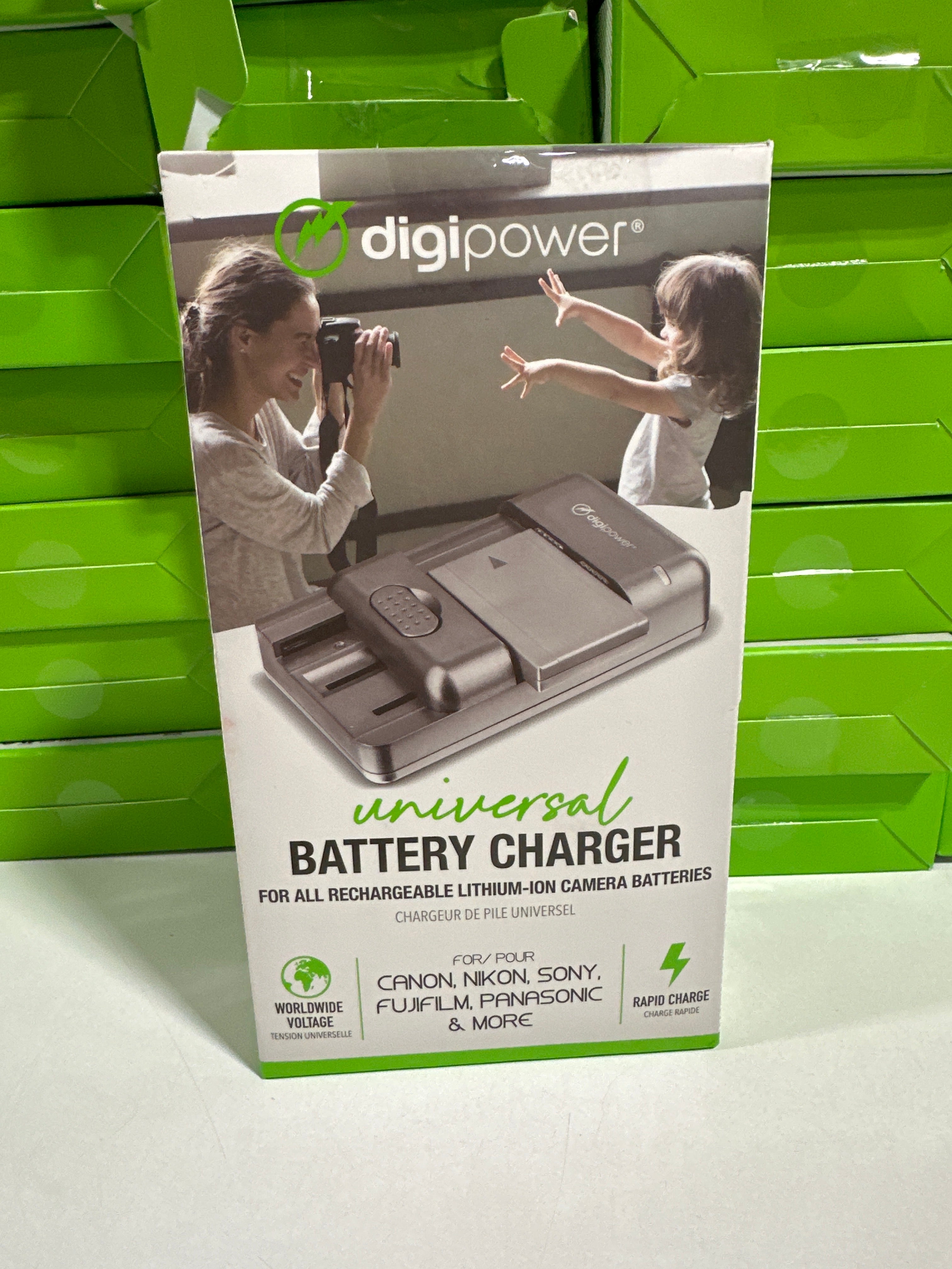 Lot of 42 - Digipower - Universal Camera Battery Charger - Black - *Cameras Camcorders & Drones