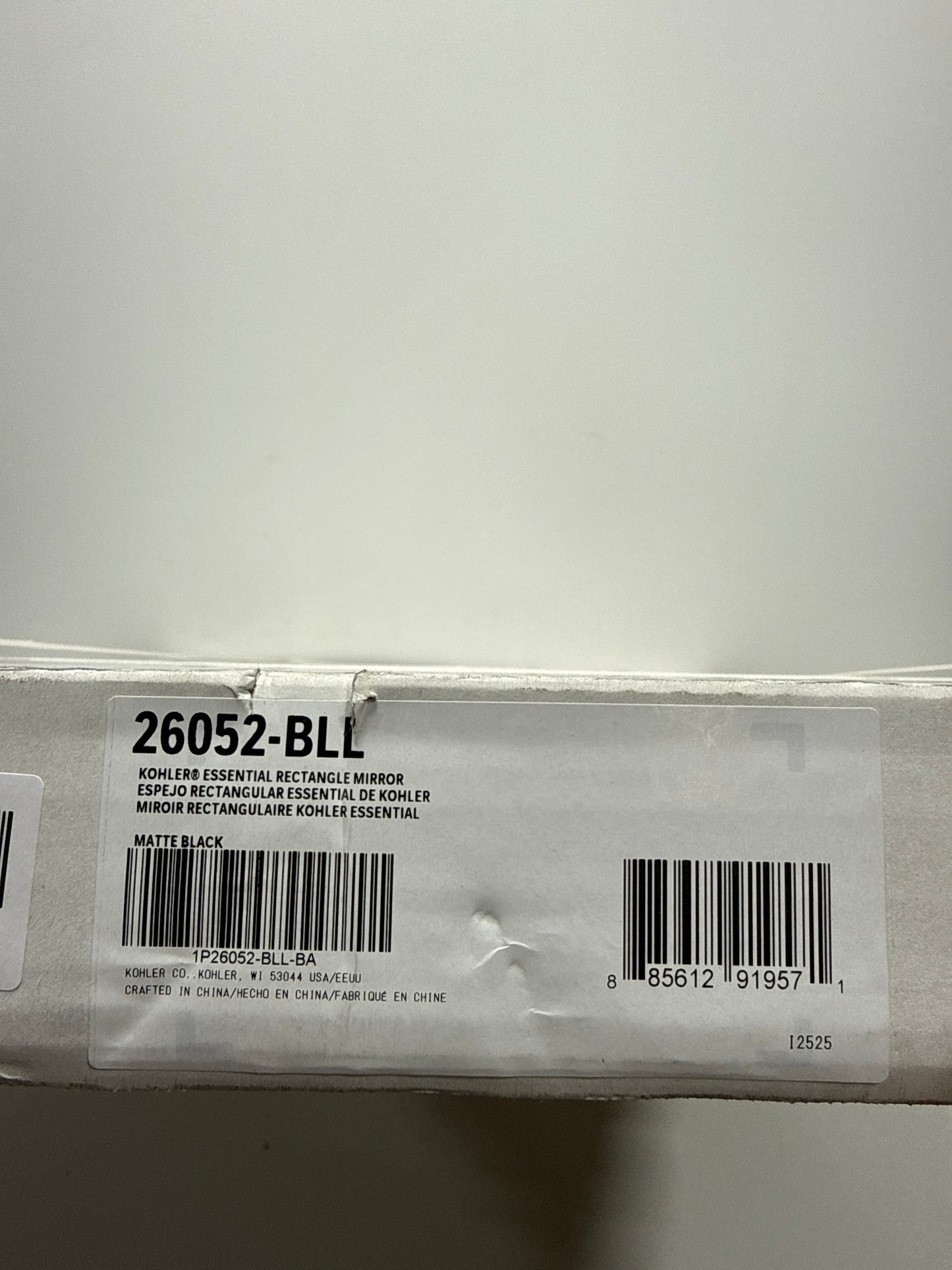 Kohler K-26052-BLL 22 X 34 in. Essential Rectangle Decorative Mirror