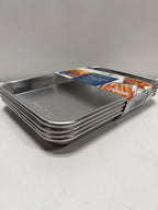 4 x Nordic Ware Naturals Aluminum 1/6 Sheet Pan,