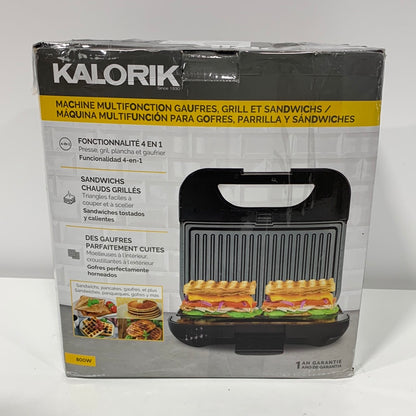 Kalorik Multi-Purpose Waffle Grill and Sandwich Maker